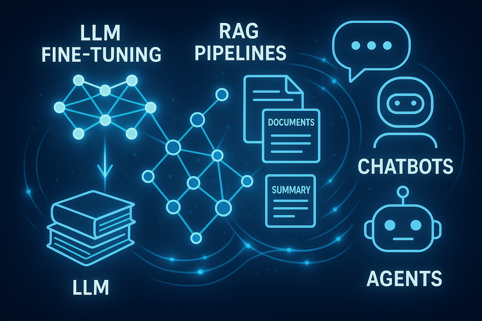 Ganthix AI platform — RAG, fine-tuning, chatbots and agents